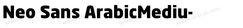 Neo Sans ArabicMediu字体转换
